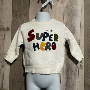 Zara Baby Super Hero Sweatshirt